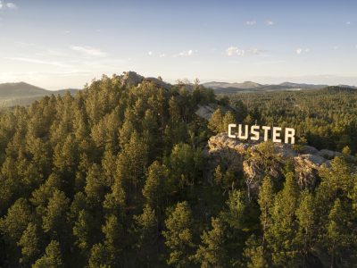 Visit Custer Custer Sign 11